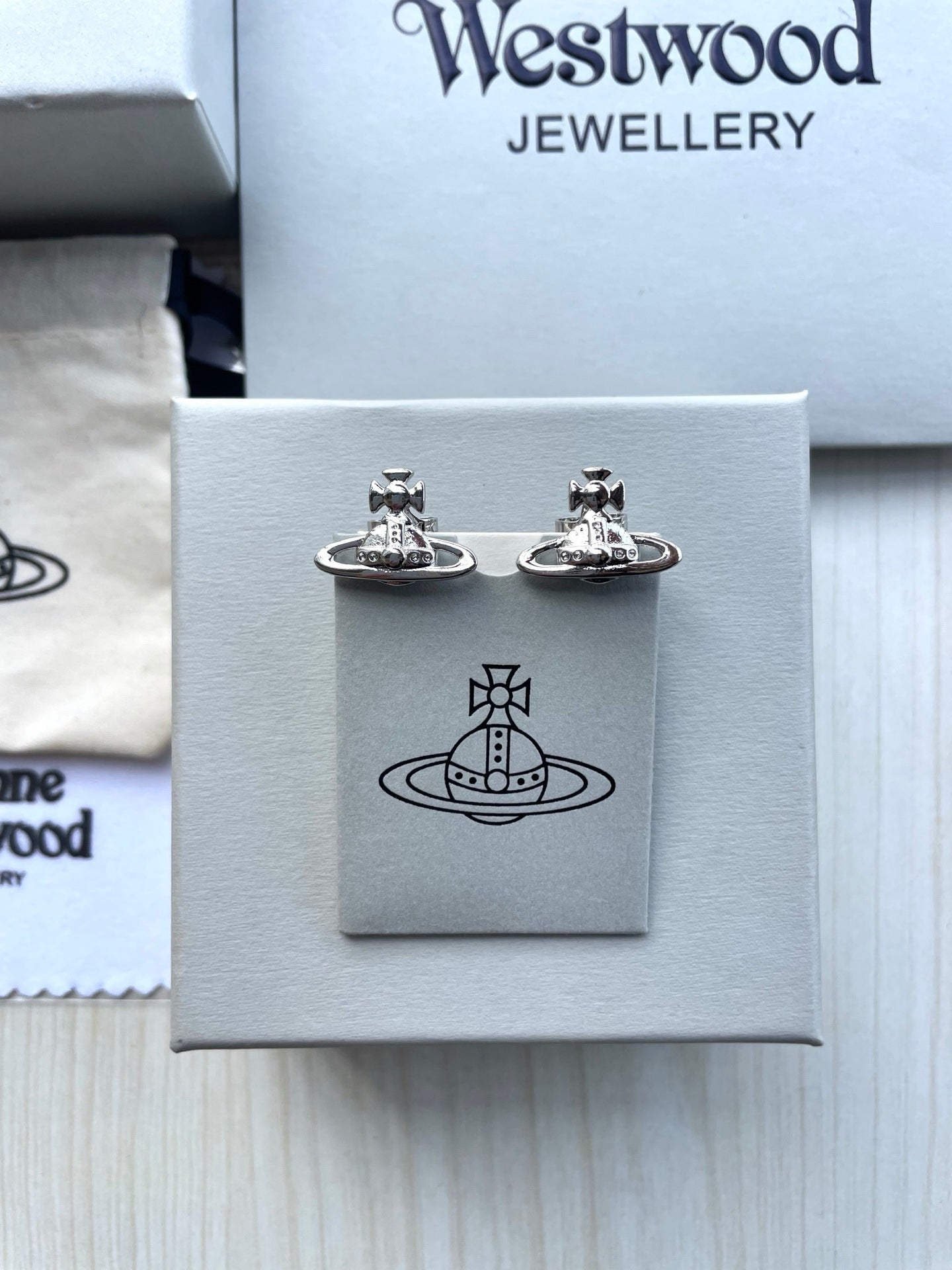 Saturn Stud Earrings