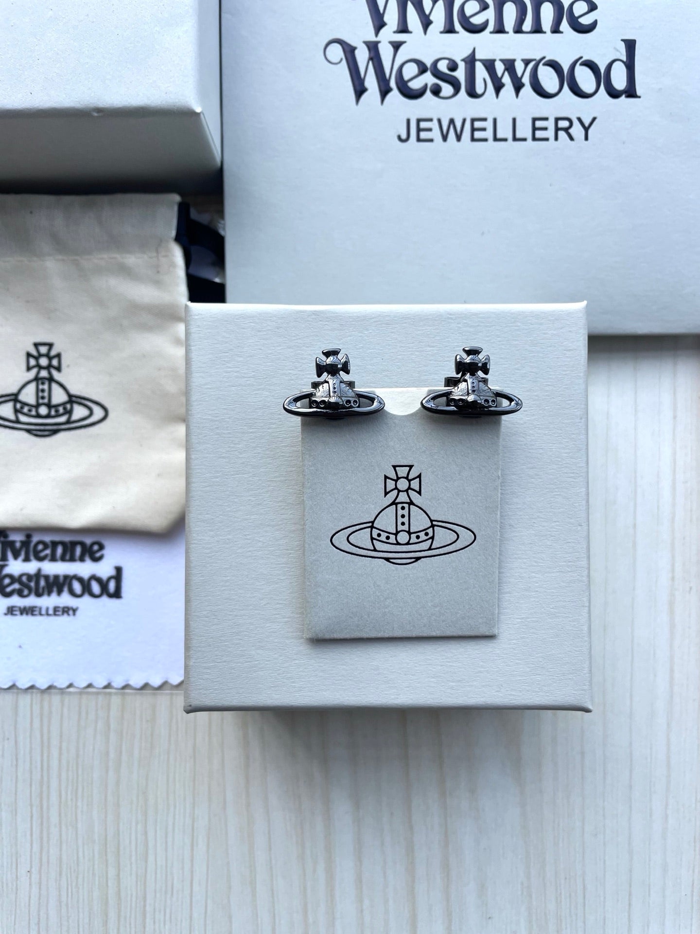 Saturn Stud Earrings