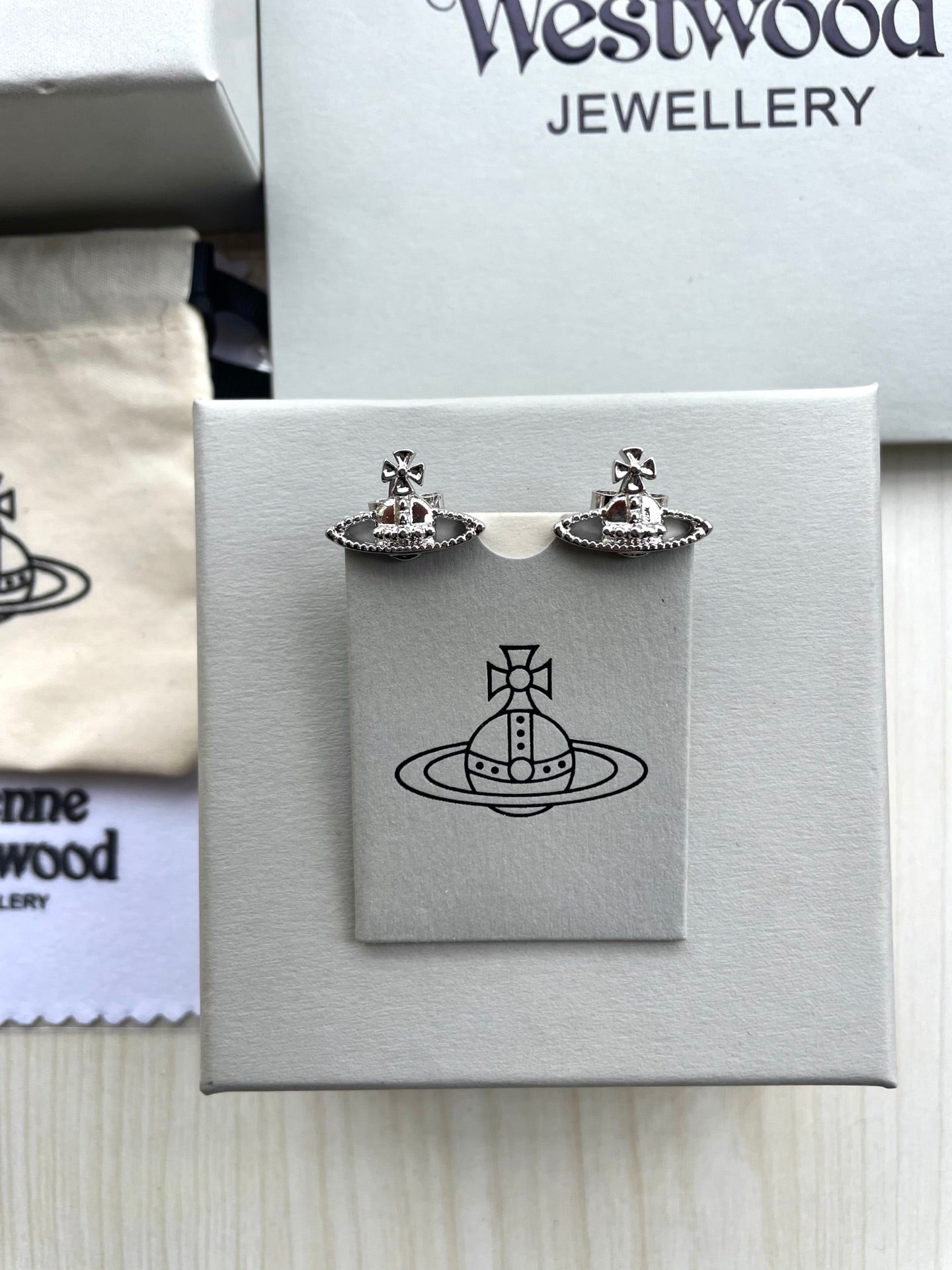 Saturn Stud Earrings