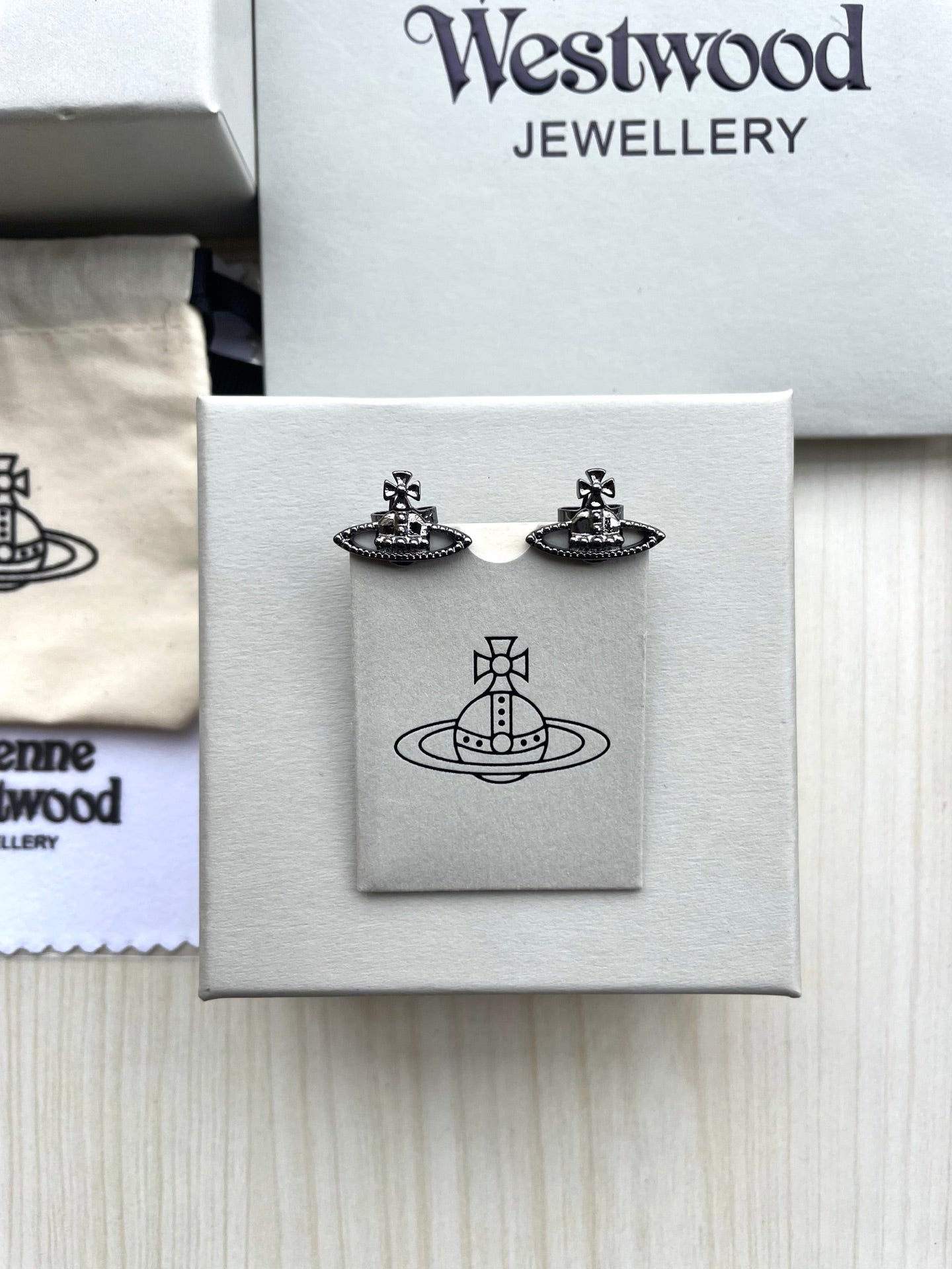 Saturn Stud Earrings