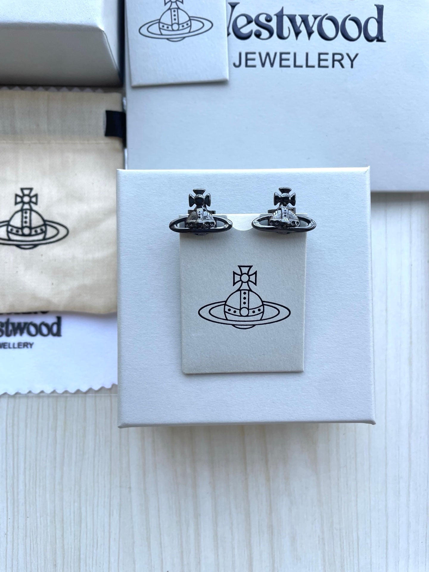 Saturn Stud Earrings