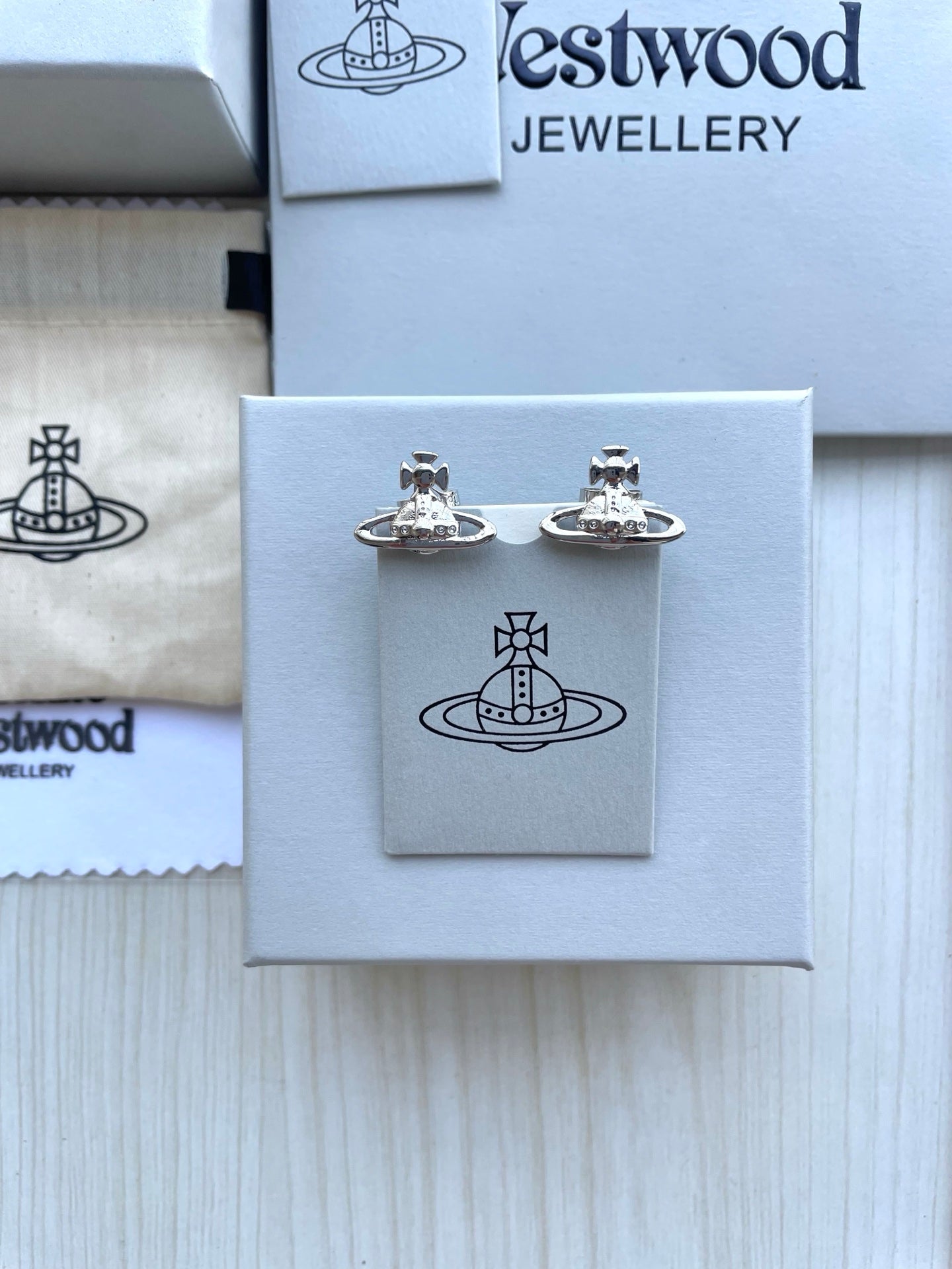 Saturn Stud Earrings