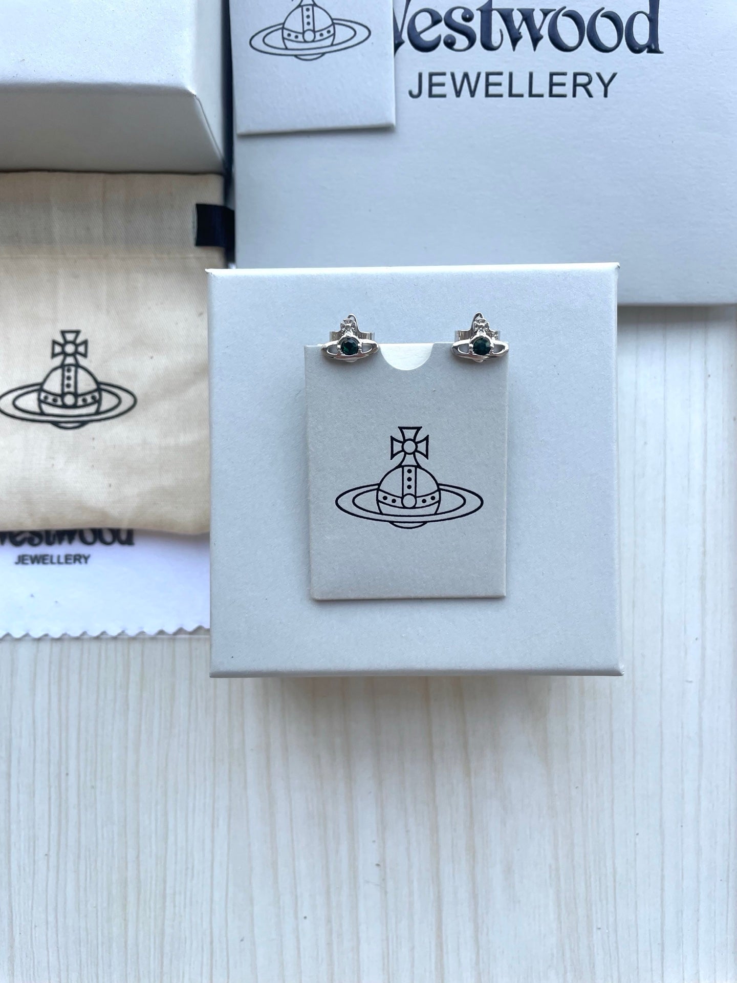 Saturn Stud Earrings