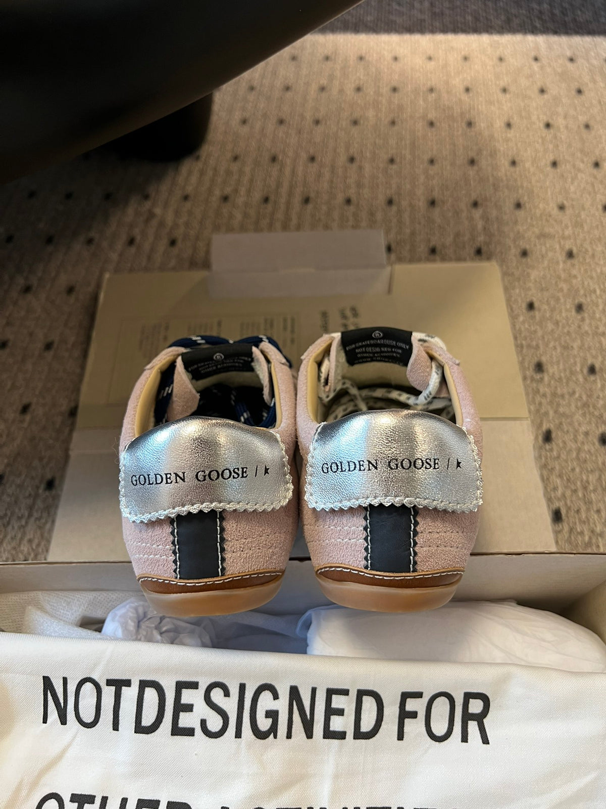 Golden Goose Vintage Distressed Sneakers #172