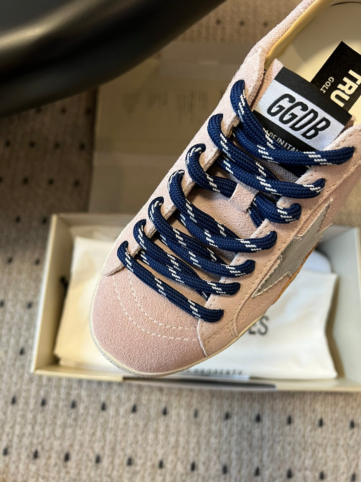 Golden Goose Vintage Distressed Sneakers #172