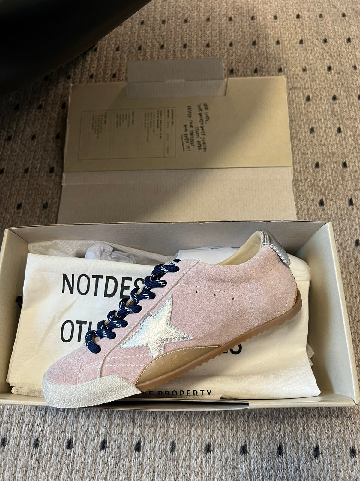 Golden Goose Vintage Distressed Sneakers #172