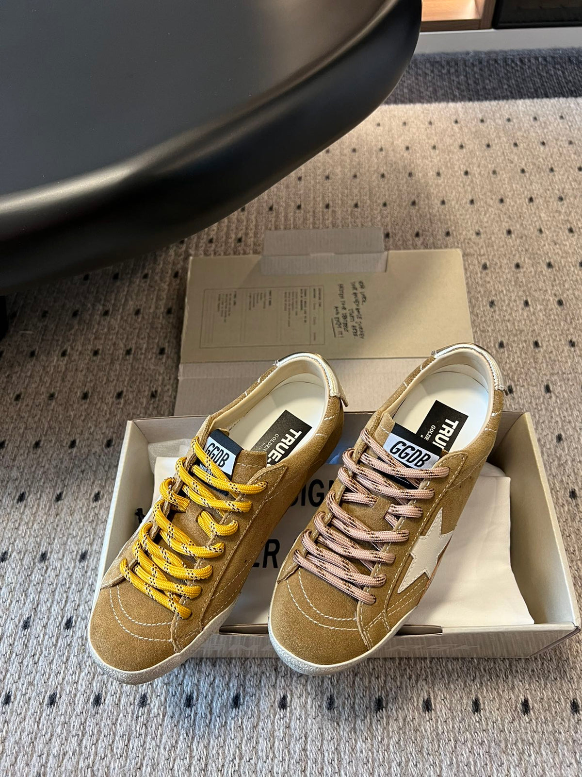 Golden Goose Vintage Distressed Sneakers #178