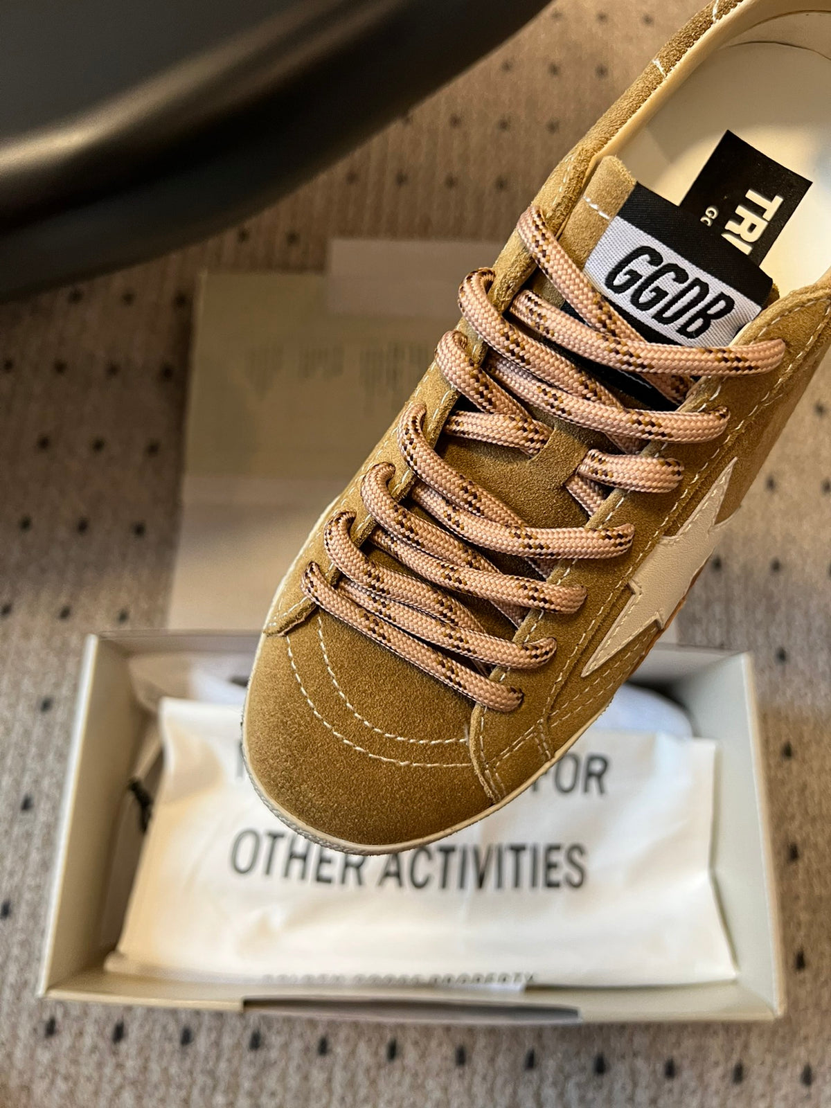 Golden Goose Vintage Distressed Sneakers #178