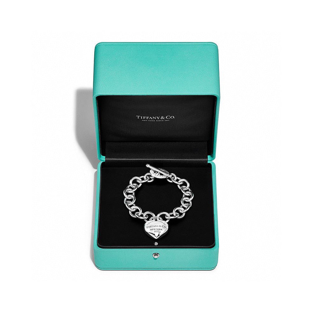 Tiffany & Co. Heart Key Motif Bracelet