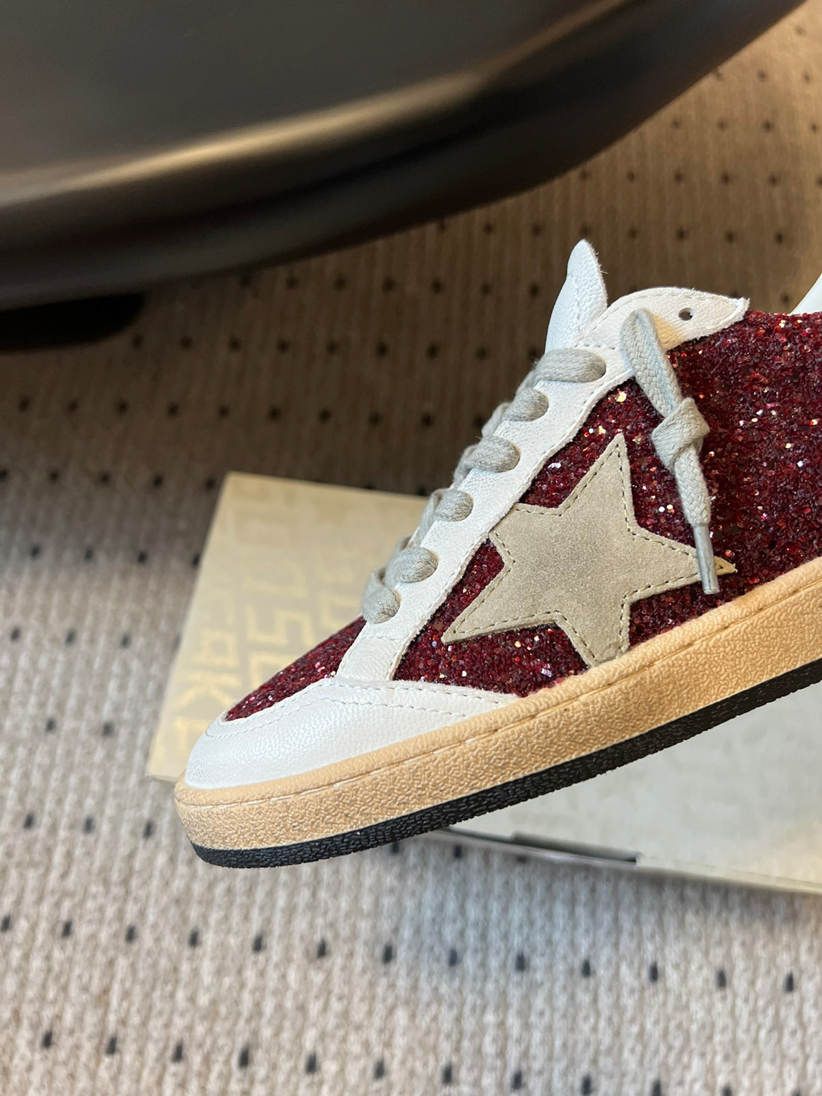 Golden Goose Vintage Distressed Sneakers #215