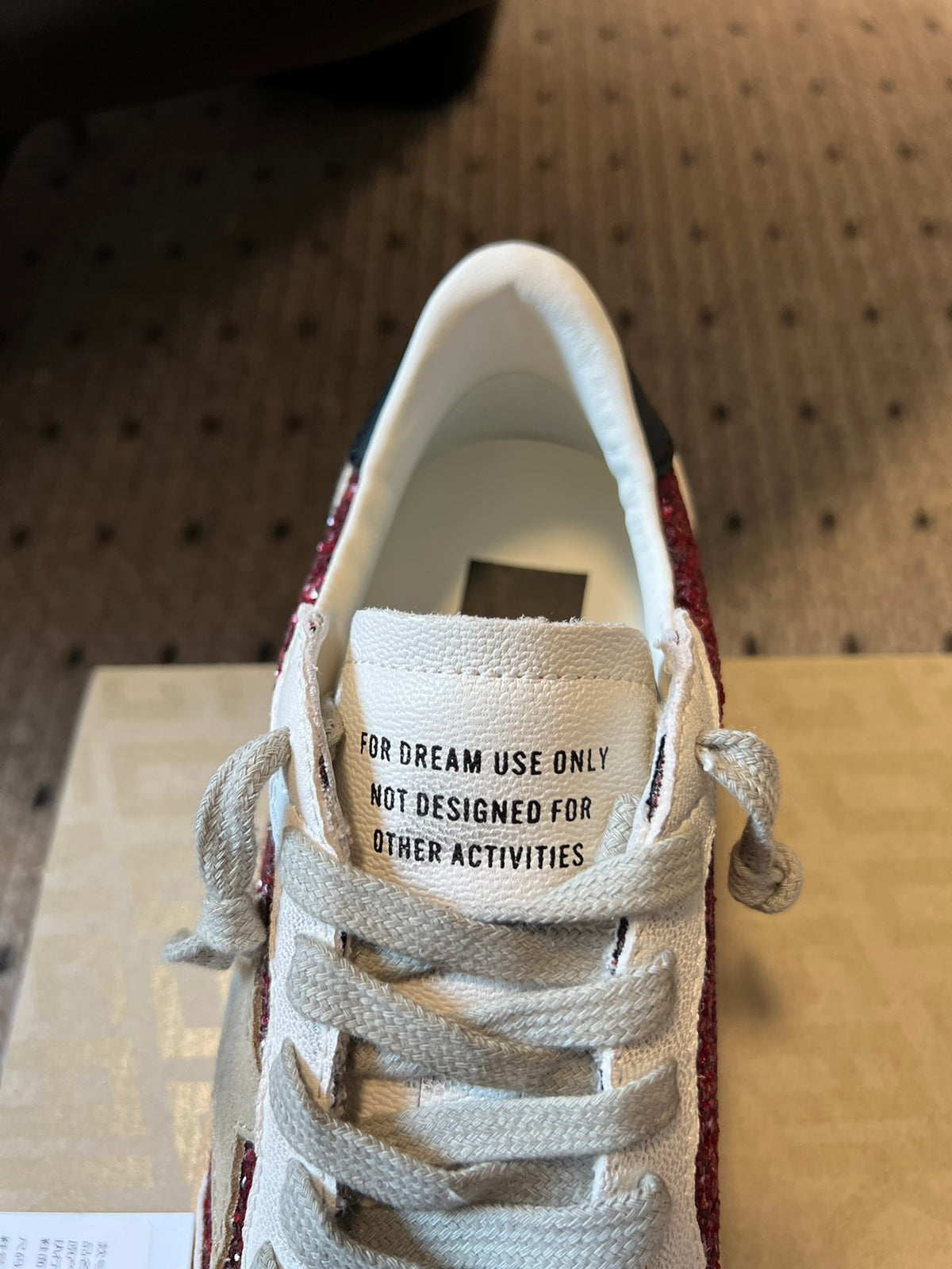 Golden Goose Vintage Distressed Sneakers #215