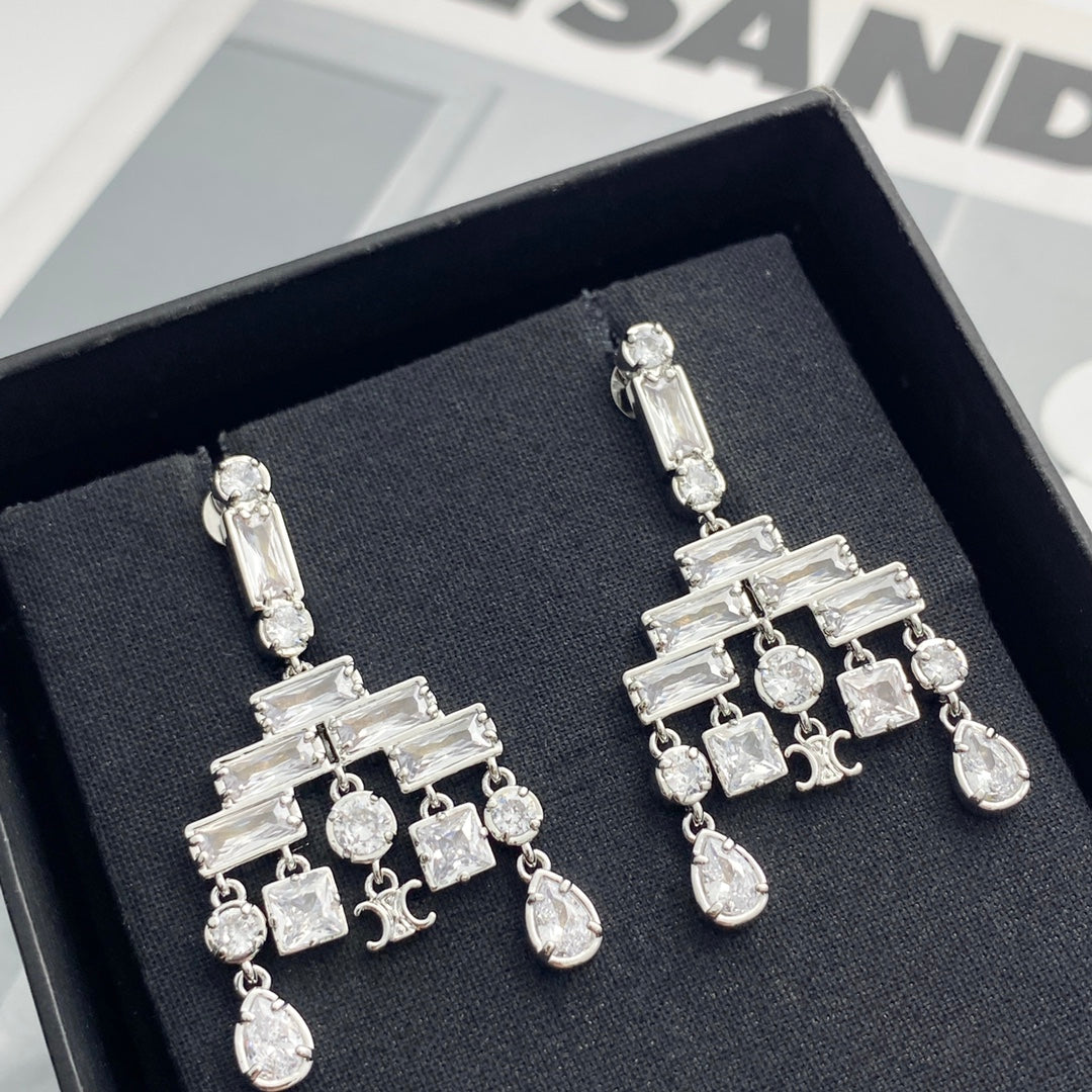 CELINE Crystal Earrings
