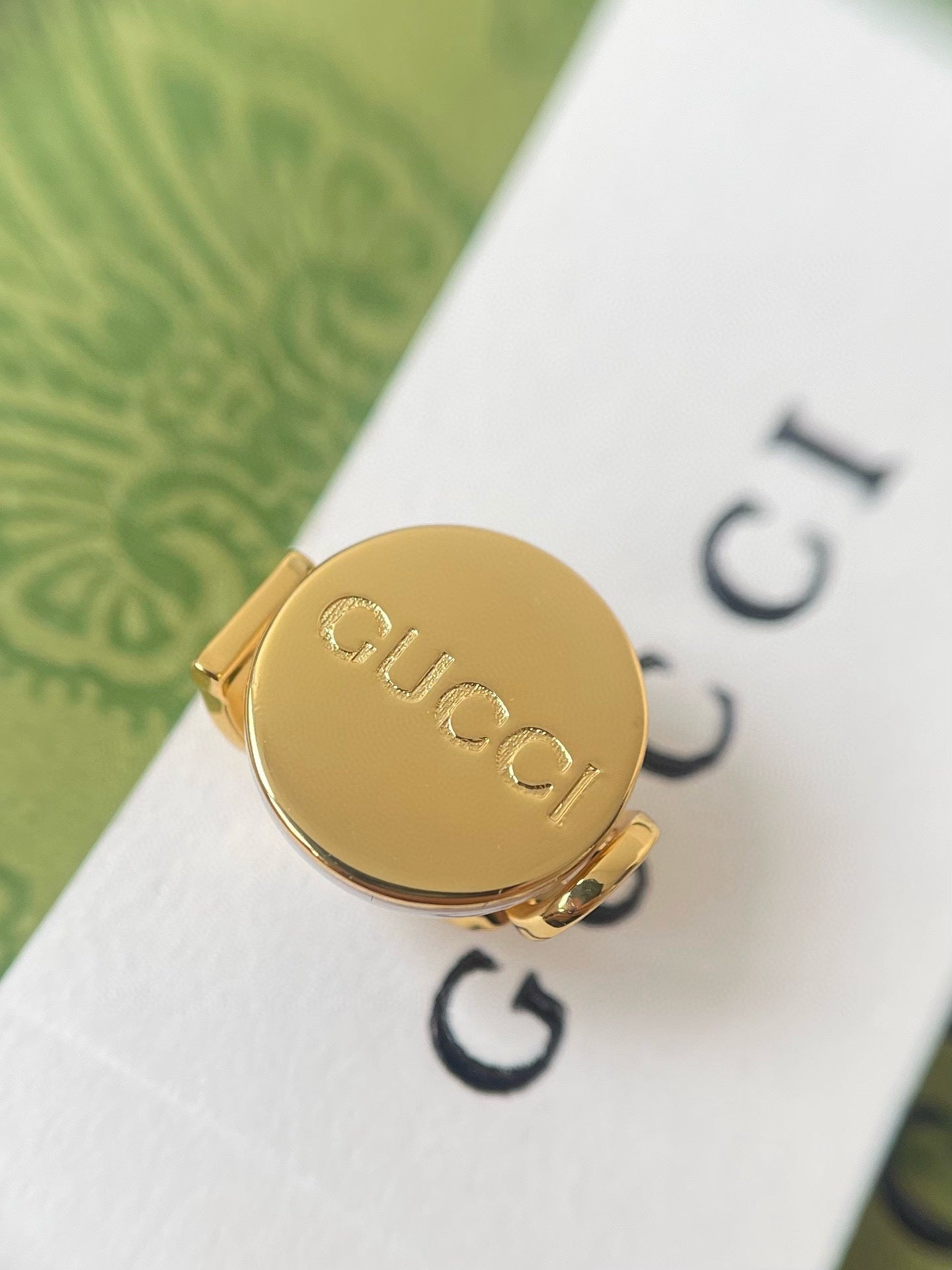 Gucci Brass Crystal Fashion Accessory