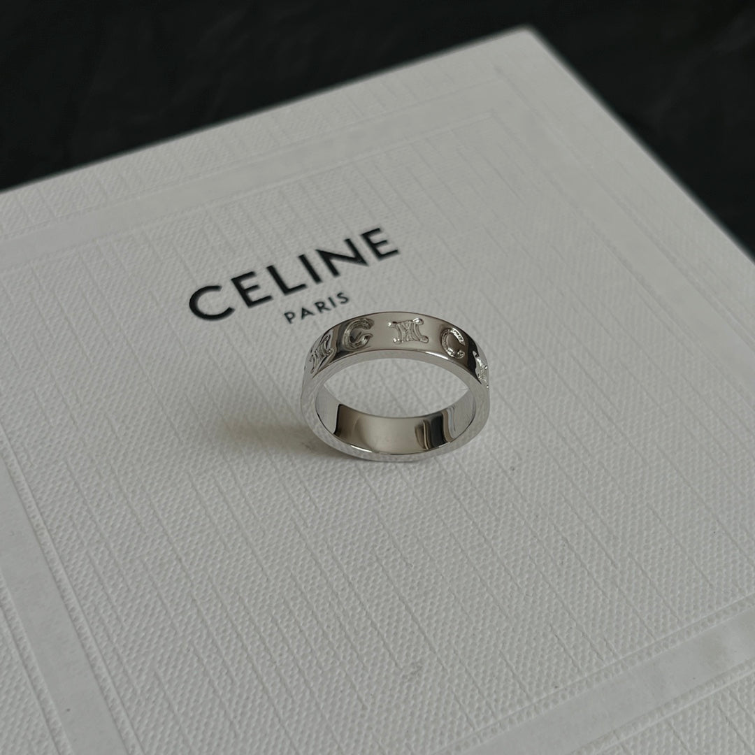 CELINE Triomphe Vintage Ring