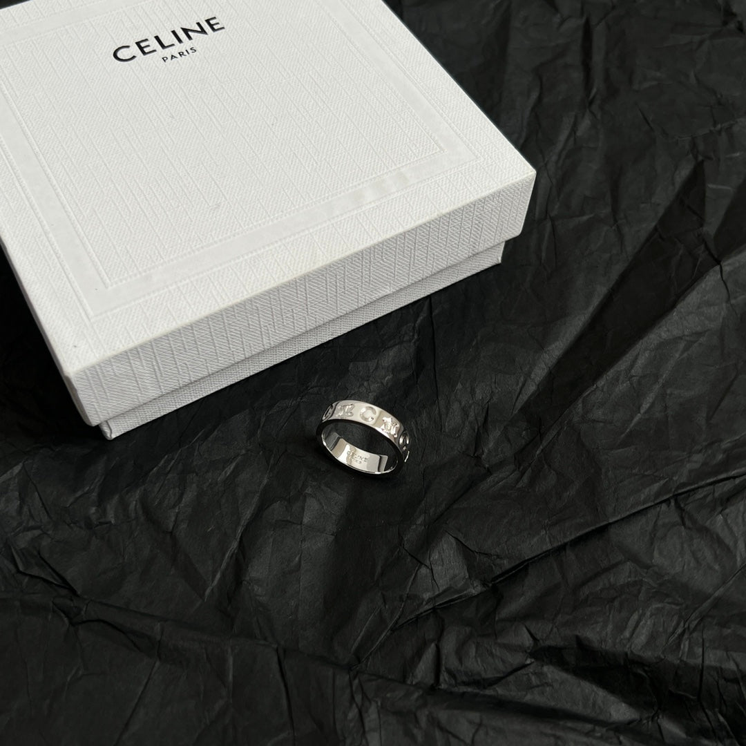 CELINE Triomphe Vintage Ring