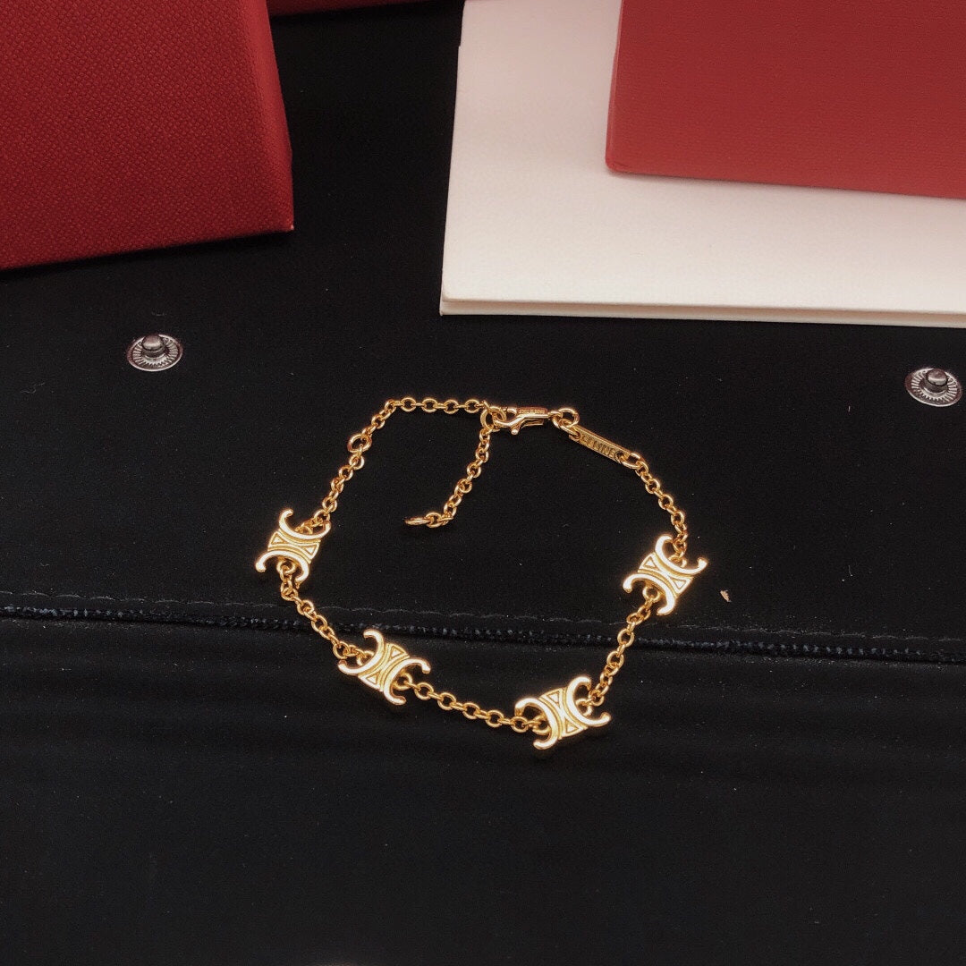 CELINE Brass Bracelet
