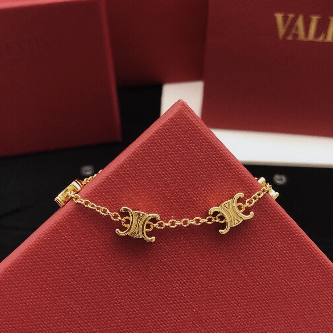 CELINE Brass Bracelet