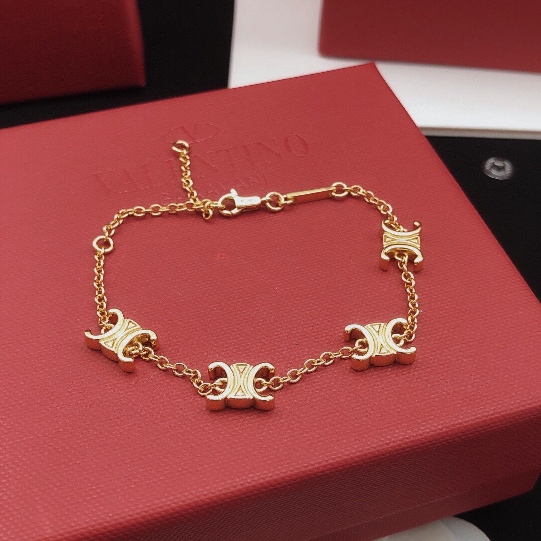 CELINE Brass Bracelet