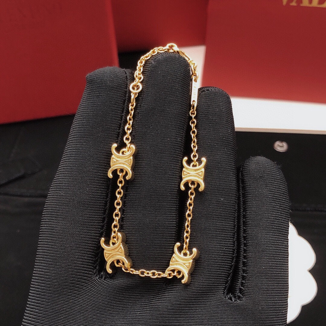 CELINE Brass Bracelet