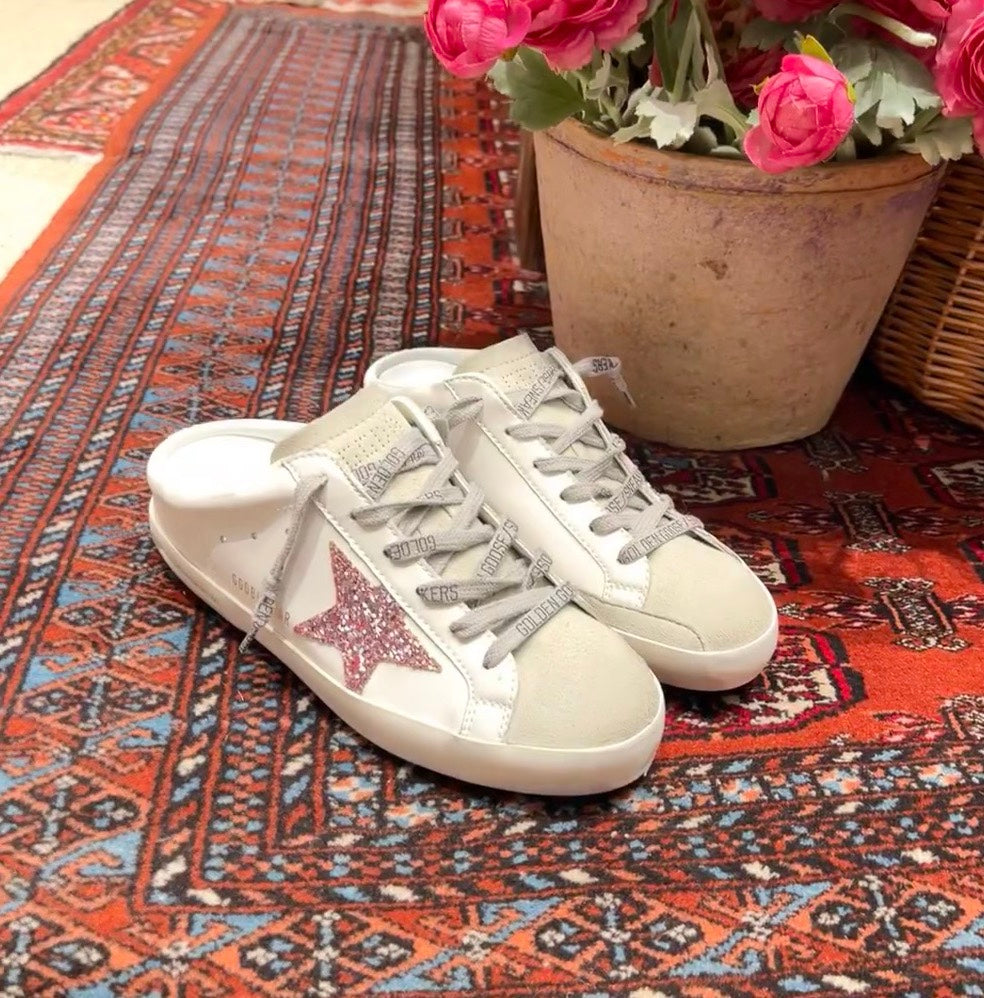 Golden Goose Vintage Distressed Sneakers #090