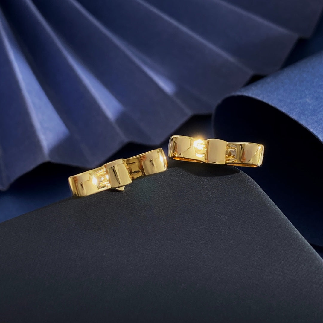 PRADA Brass Earrings