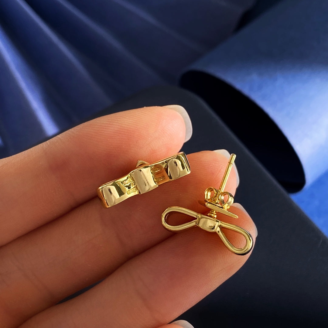 PRADA Brass Earrings