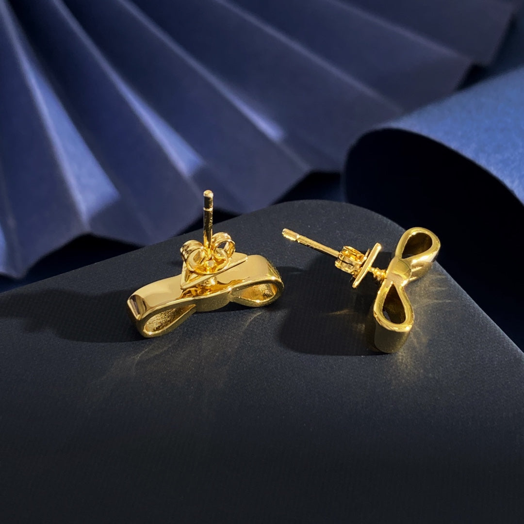 PRADA Brass Earrings
