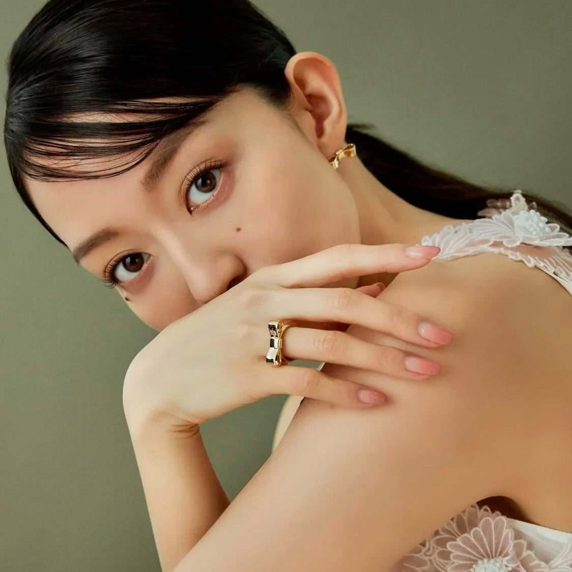PRADA Brass Earrings