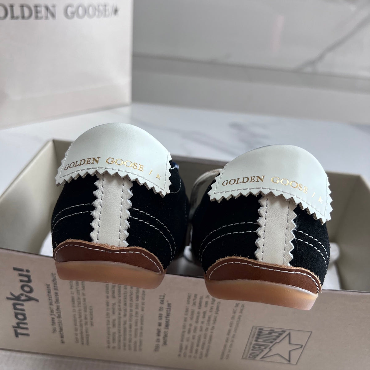 Golden Goose Vintage Distressed Sneakers #142