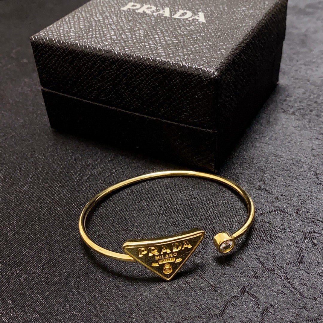 PRADA Stainless Steel Vintage Bracelet