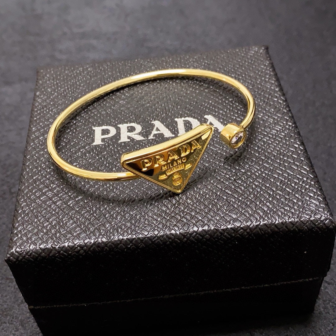 PRADA Stainless Steel Vintage Bracelet