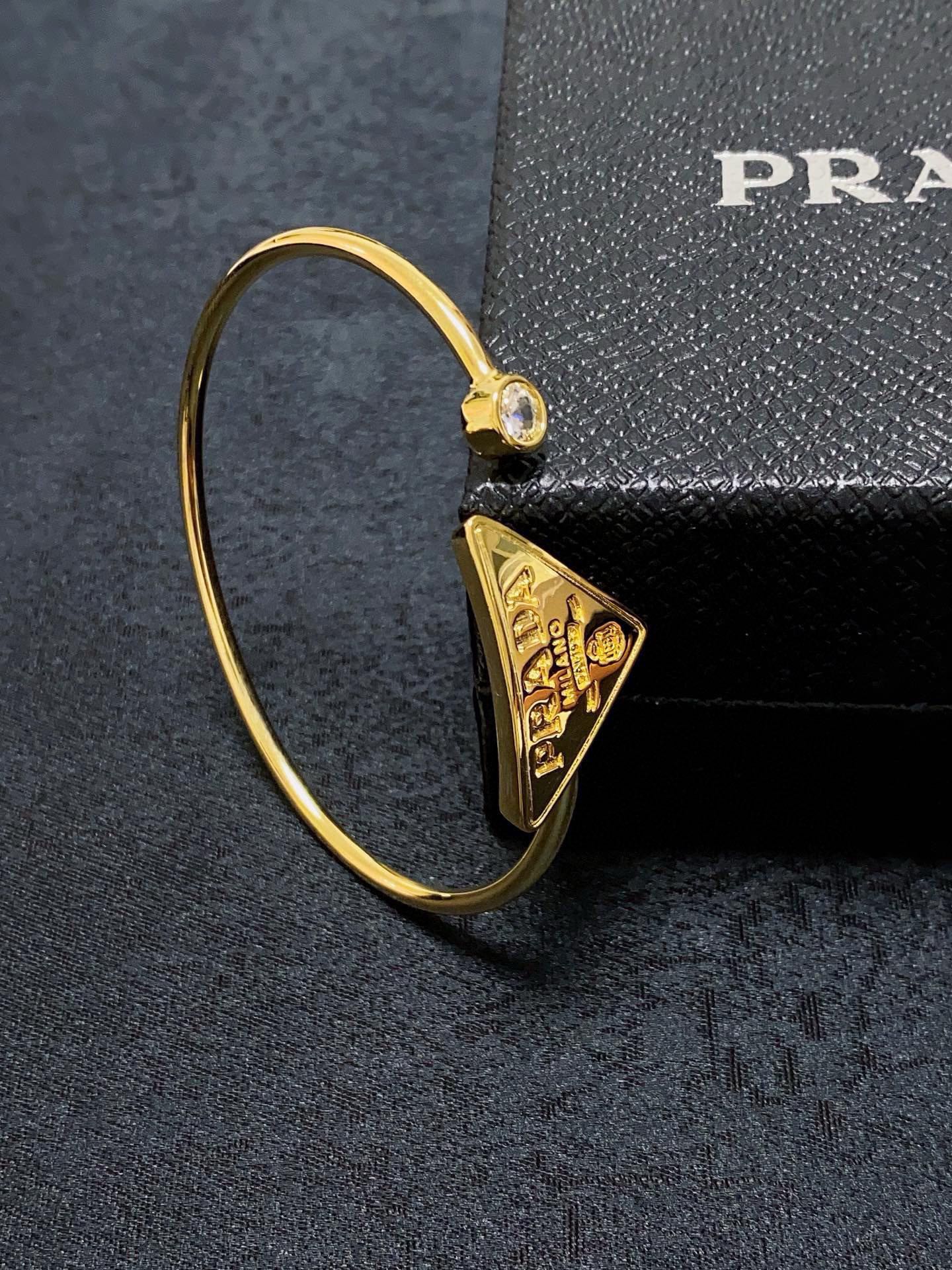 PRADA Stainless Steel Vintage Bracelet