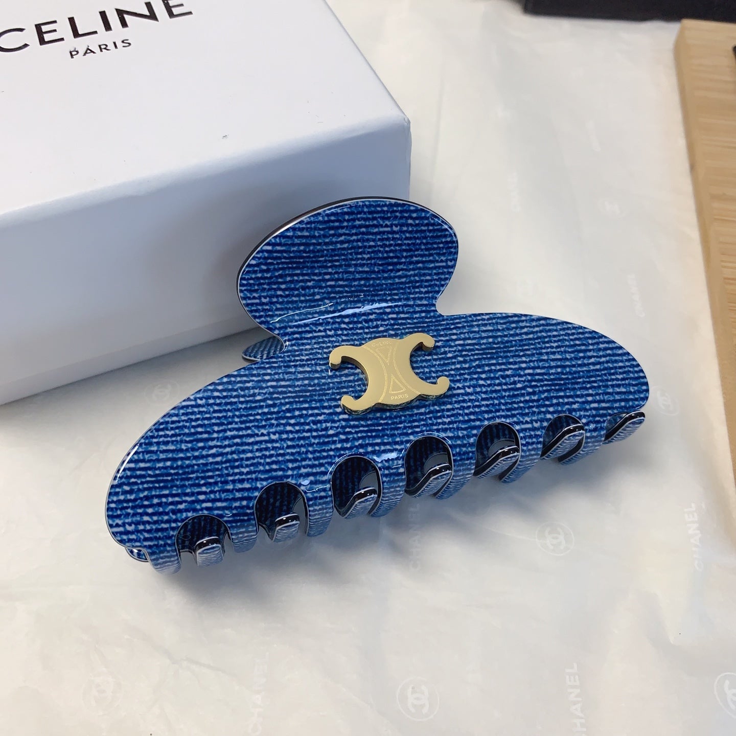 CELINE Acetate Hair Accessory