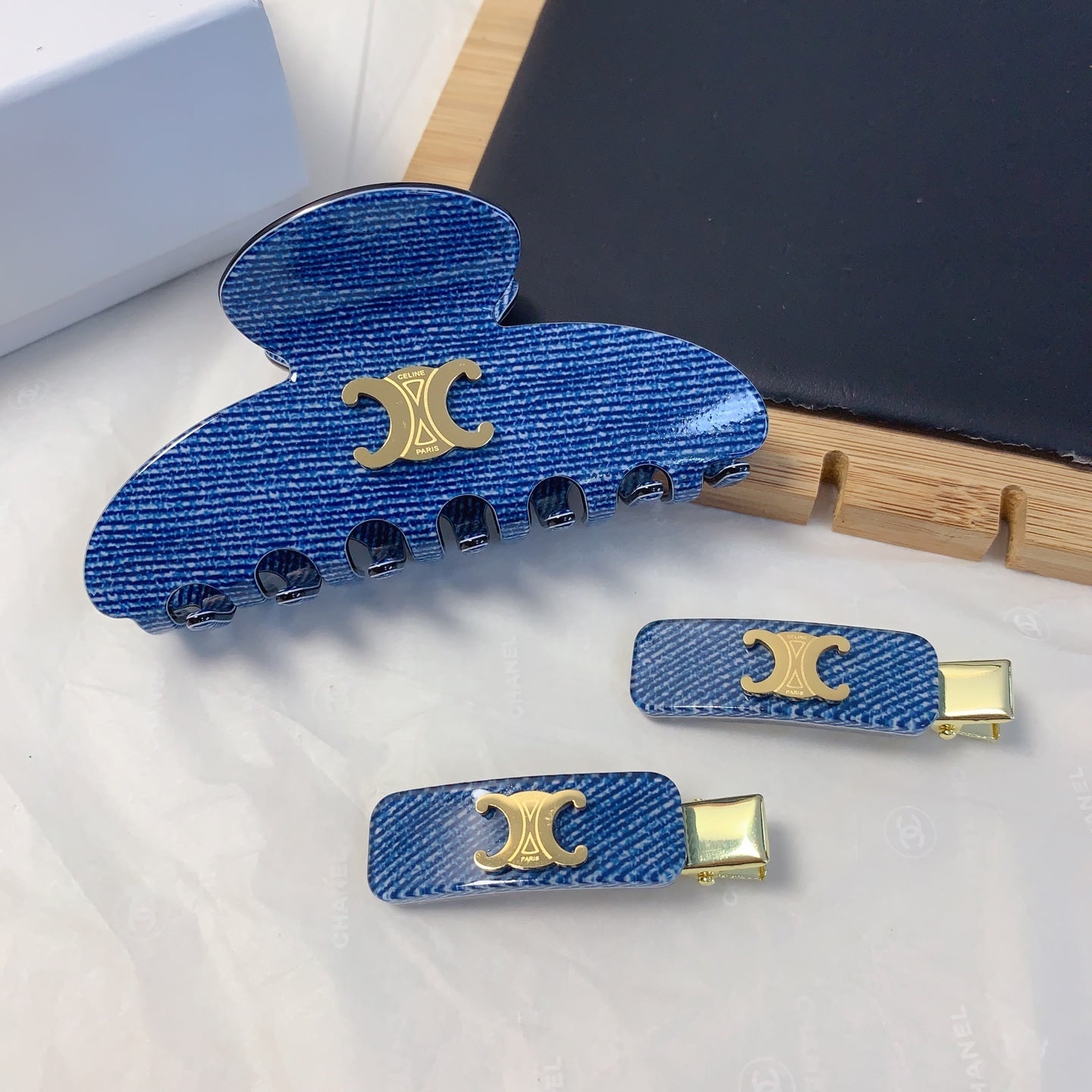 CELINE Acetate Hair Accessory