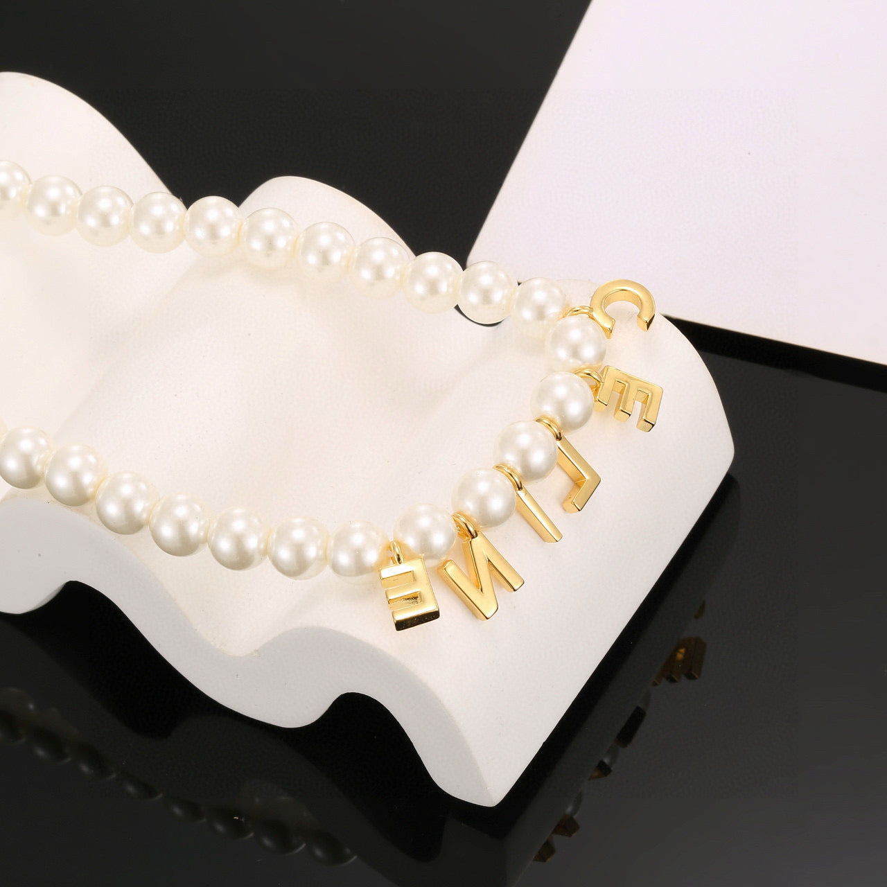 CELINE Pearl Triomphe Necklace