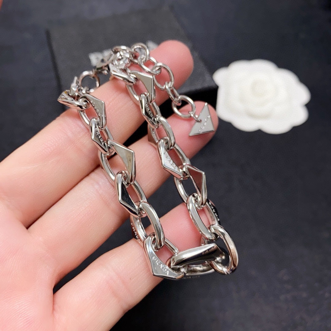 PRADA Logo Detail Bracelet
