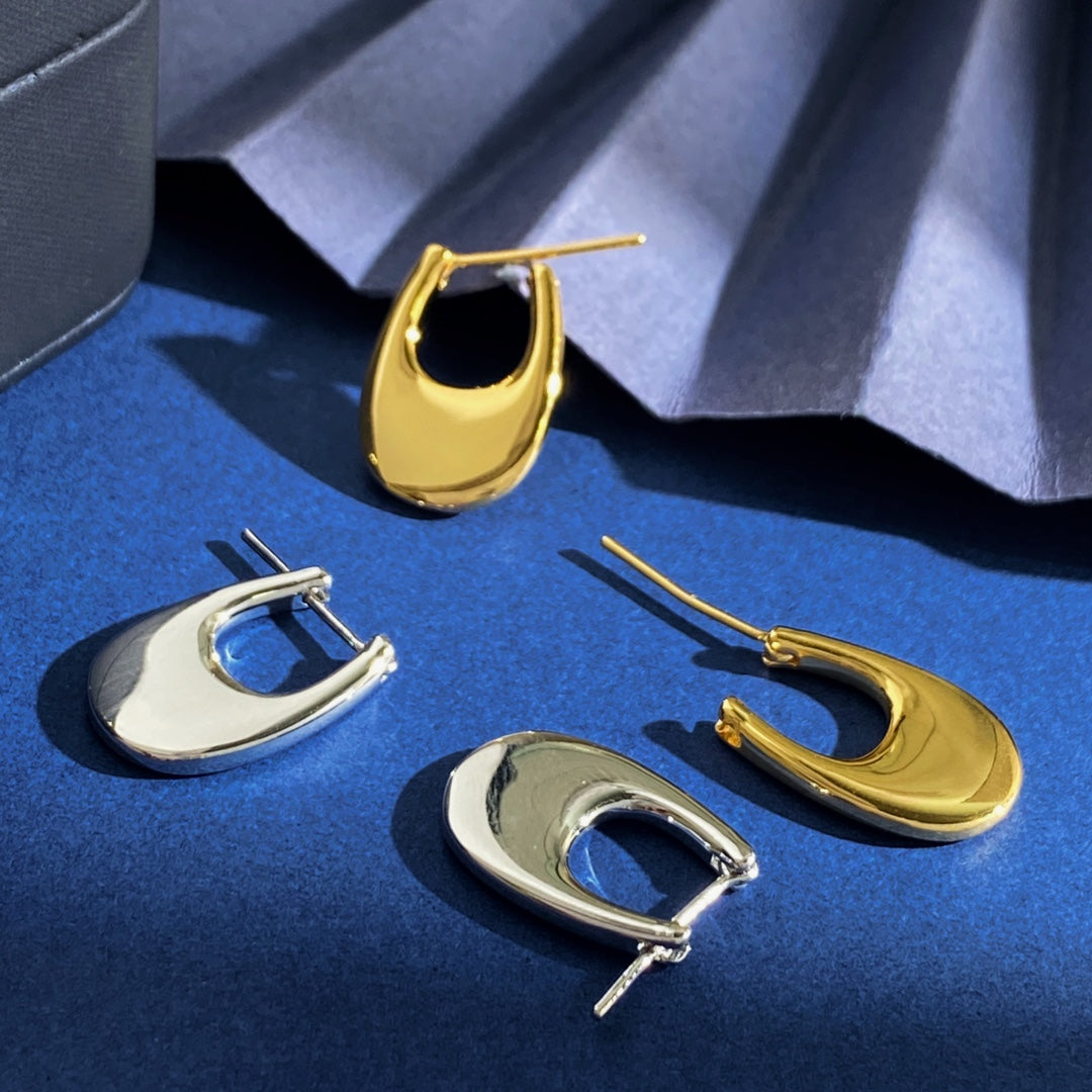 CELINE Brass Earrings