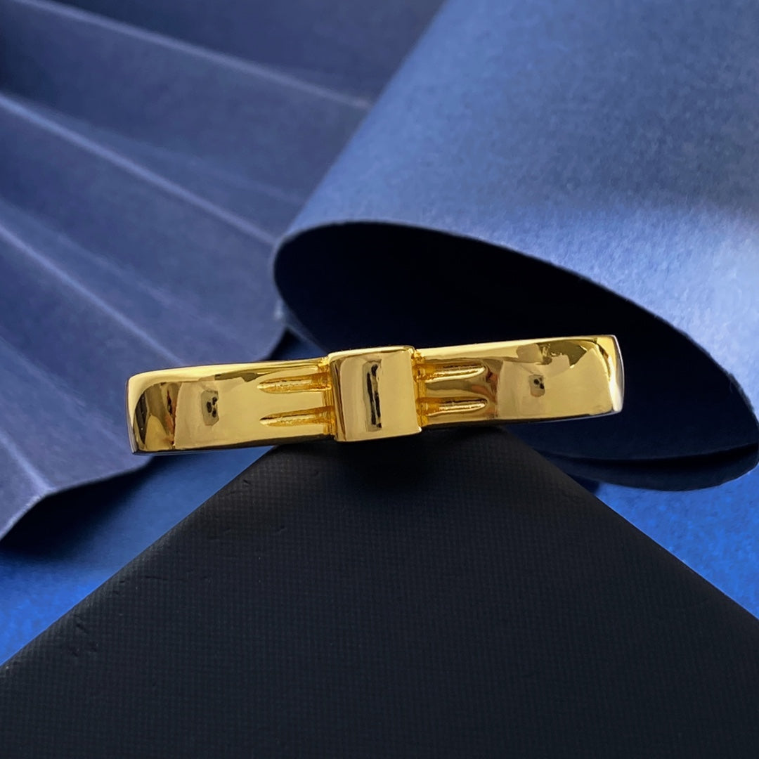 PRADA Brass Brooch