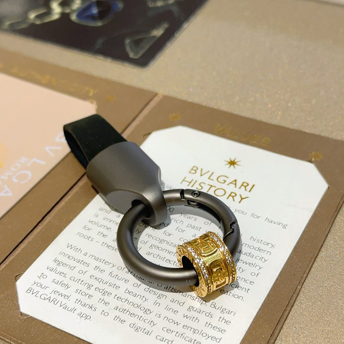 BVLGARI Keychain