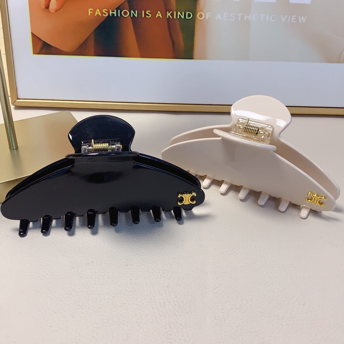 CELINE Acetate Triomphe Fashion Accessory