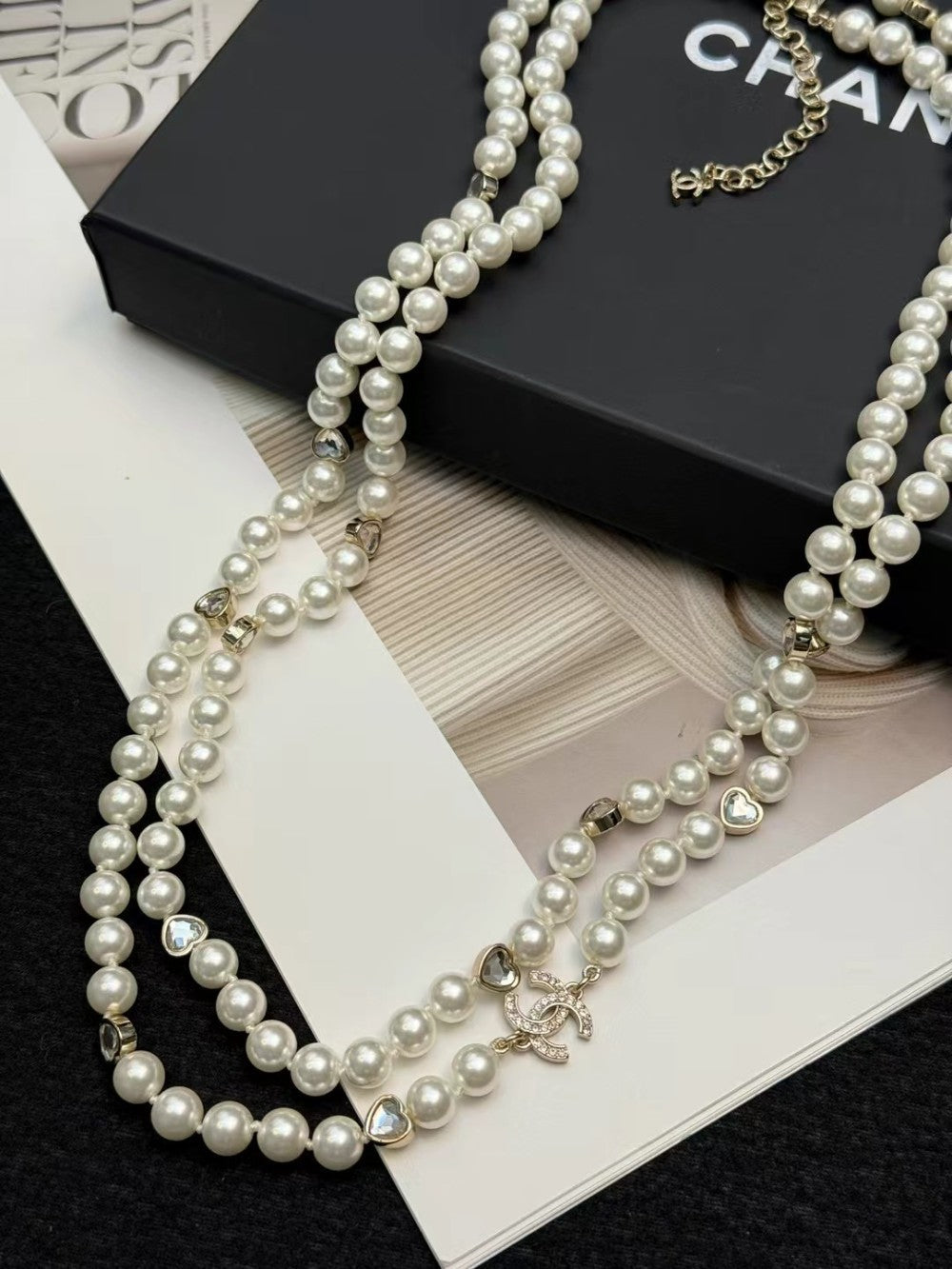 Chanel Natural Pearl Pearl Necklace