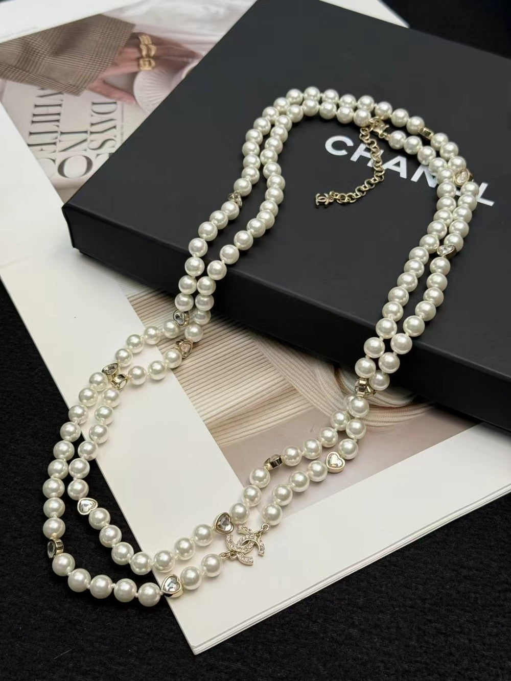 Chanel Natural Pearl Pearl Necklace