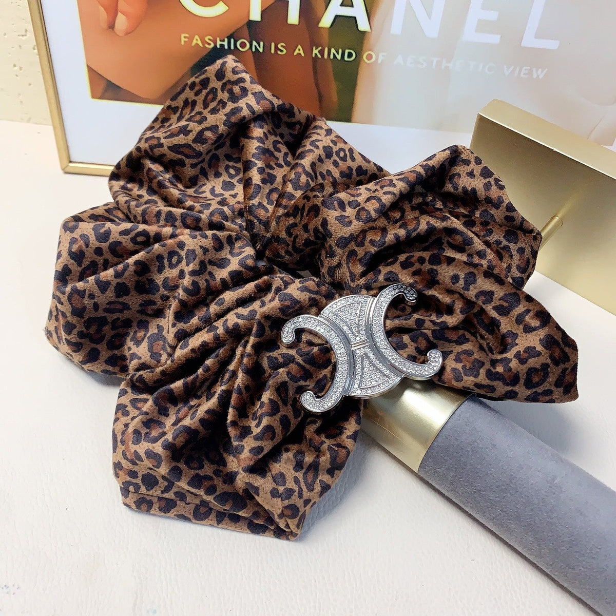 CELINE Crystal Triomphe Fashion Accessory