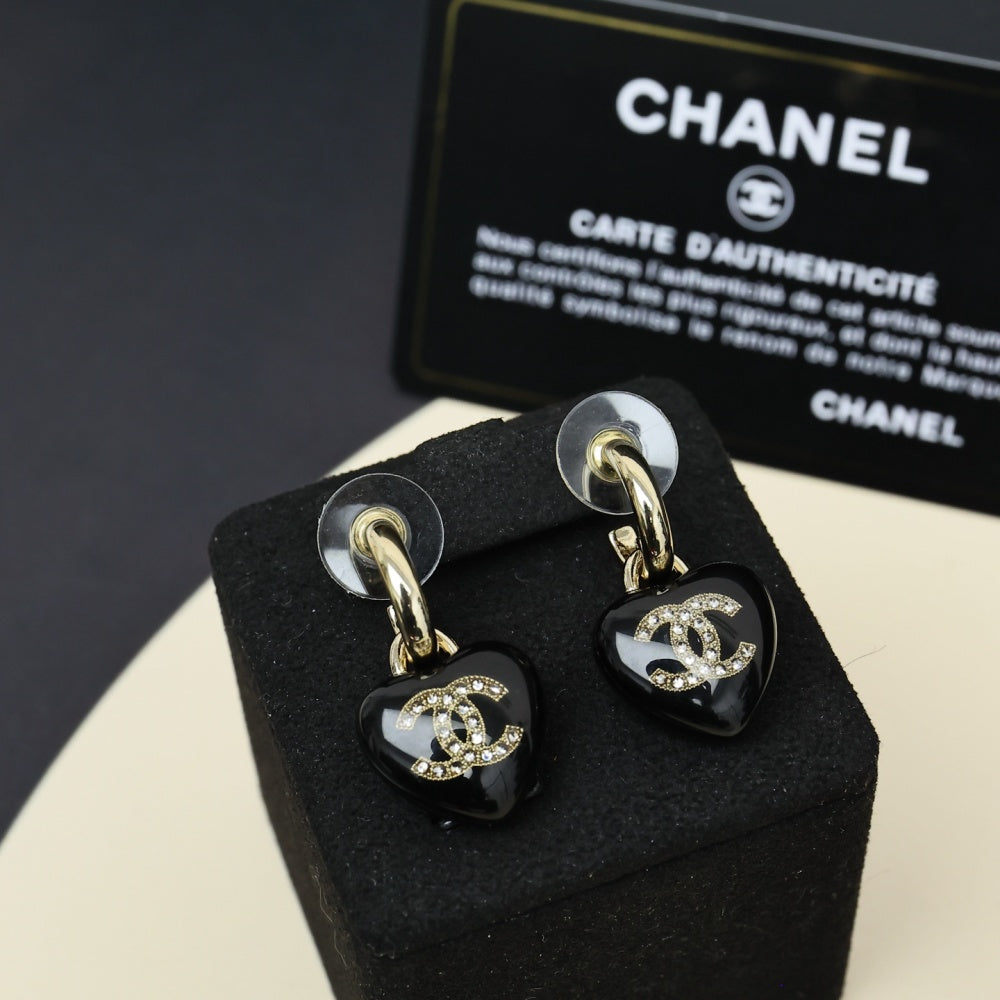 Chanel Crystal Vintage Earrings