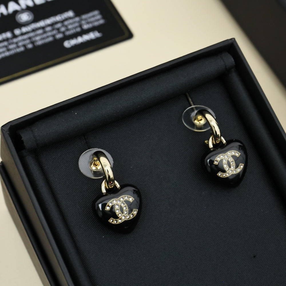 Chanel Crystal Vintage Earrings