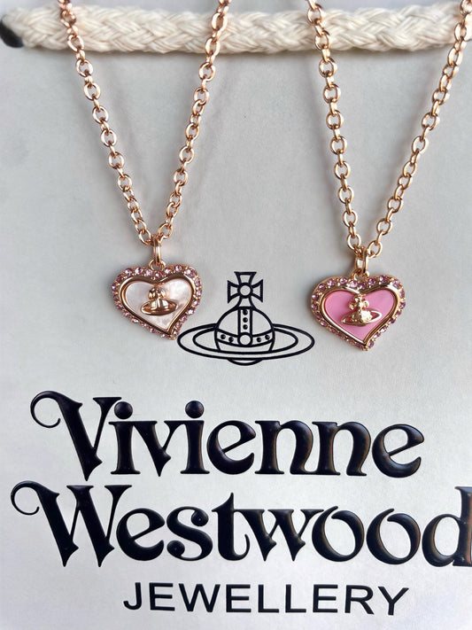 Shell & Rhinestone Collarbone Necklace