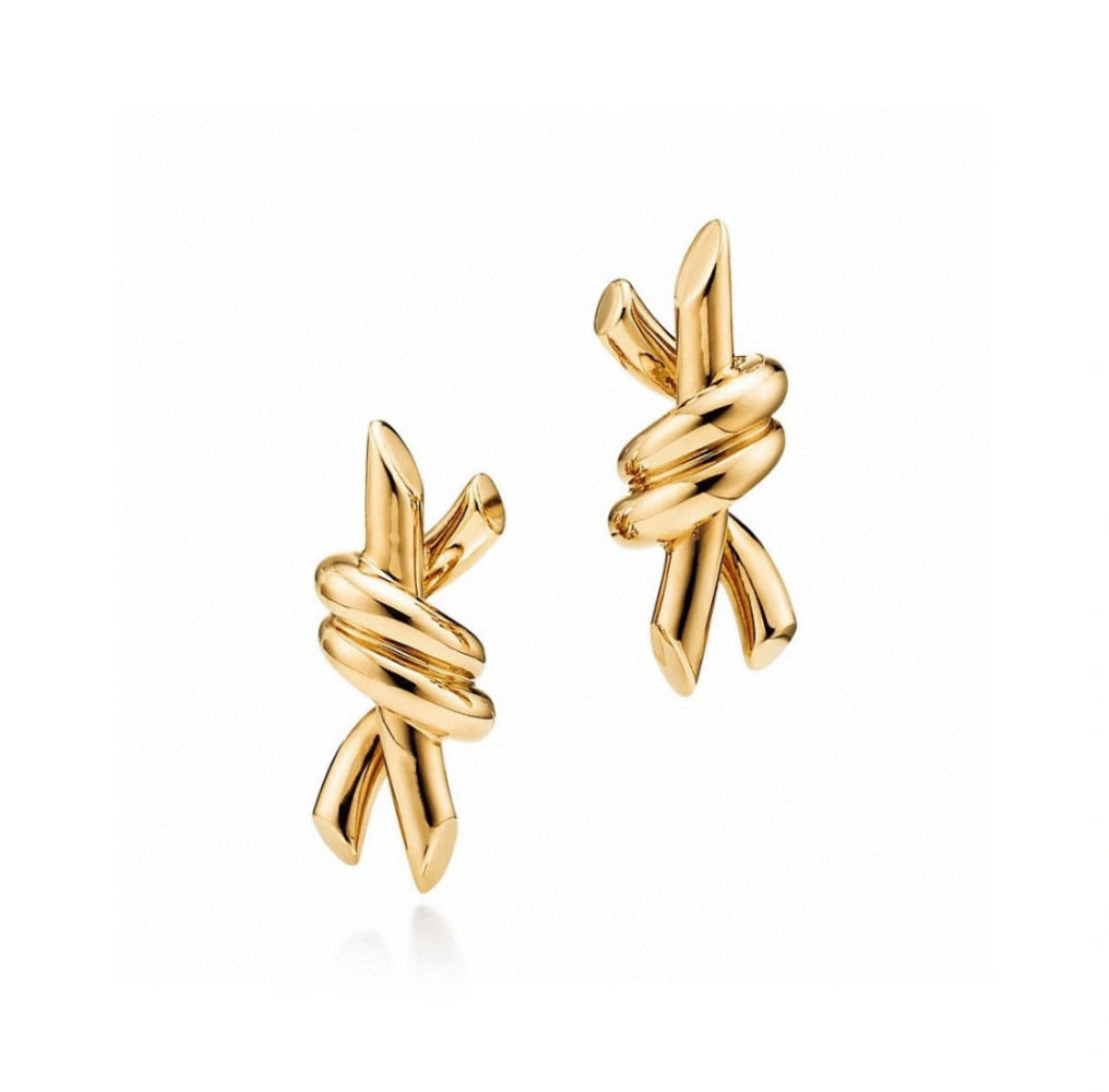 Tiffany & Co. Gold-Plated Earrings