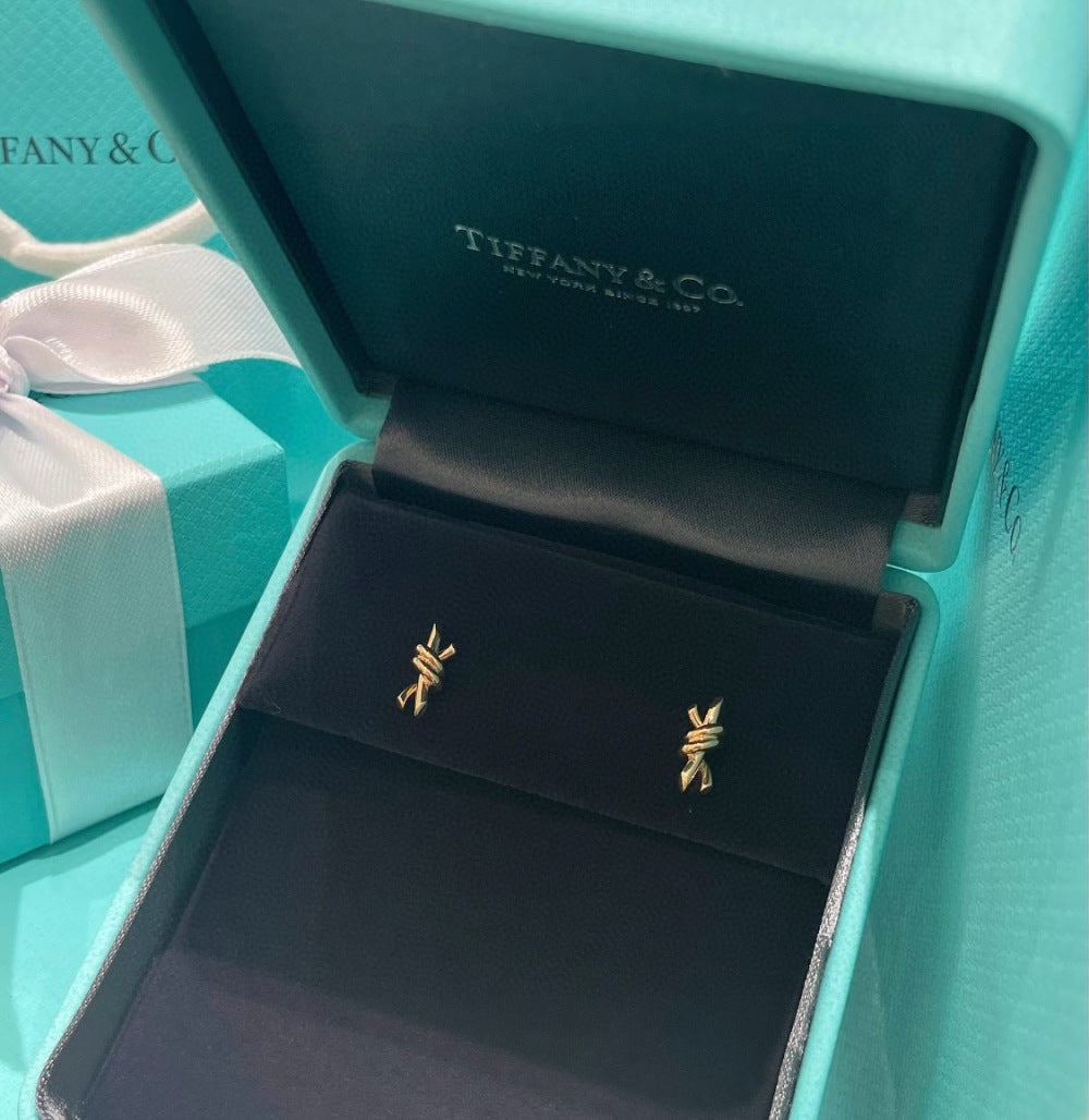 Tiffany & Co. Gold-Plated Earrings