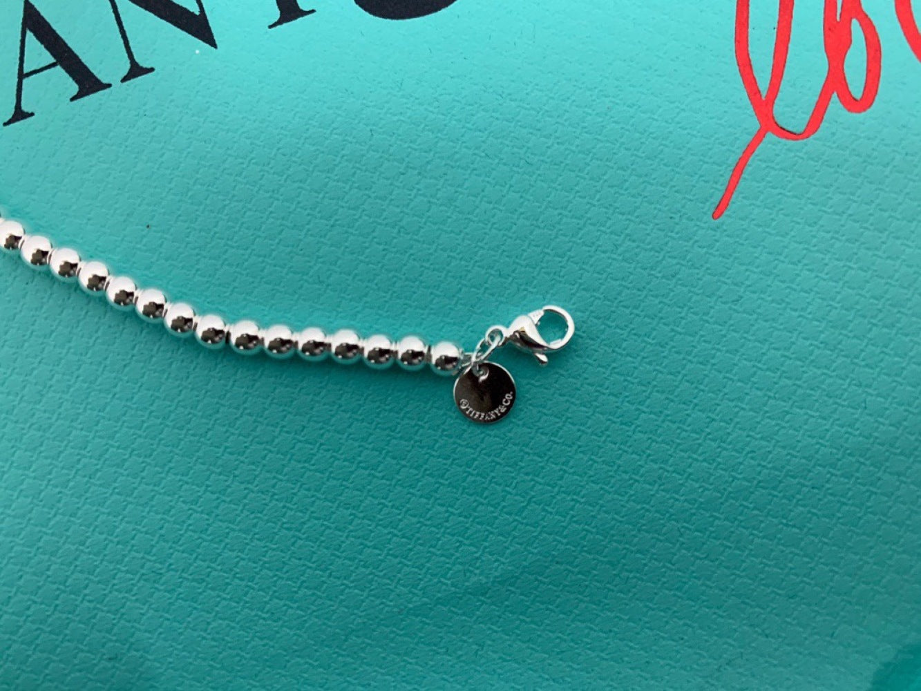 Tiffany & Co. 925 Silver Heart Bracelet