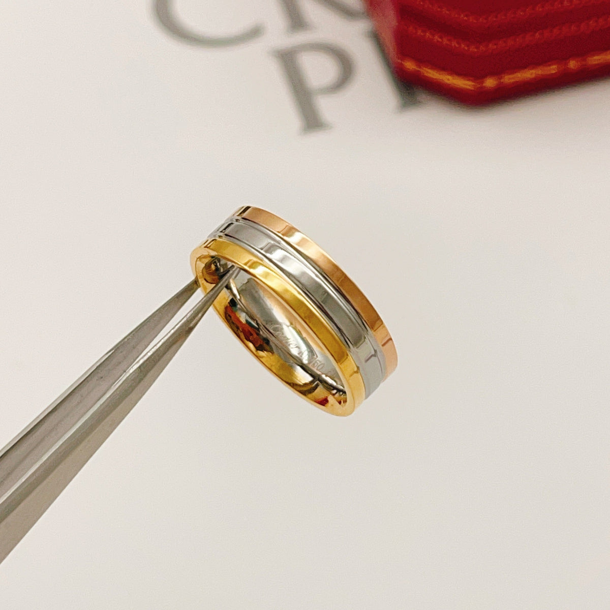 Cartier Tri-Color Ring